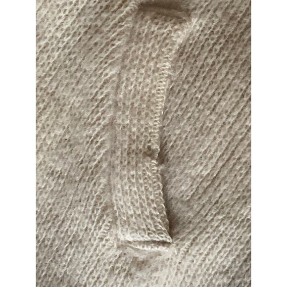 Vtg Hilda Ltd Wool Icelandic Zip Hooded Sweater Jacket Tie Belt Women's S - Picture 9 of 16